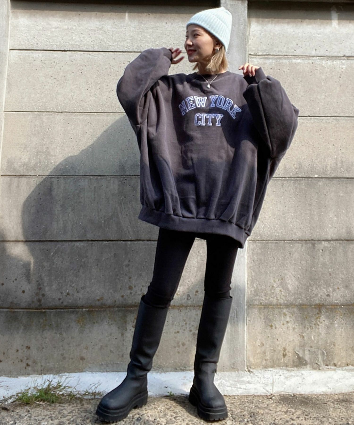 &&model：163cm&&