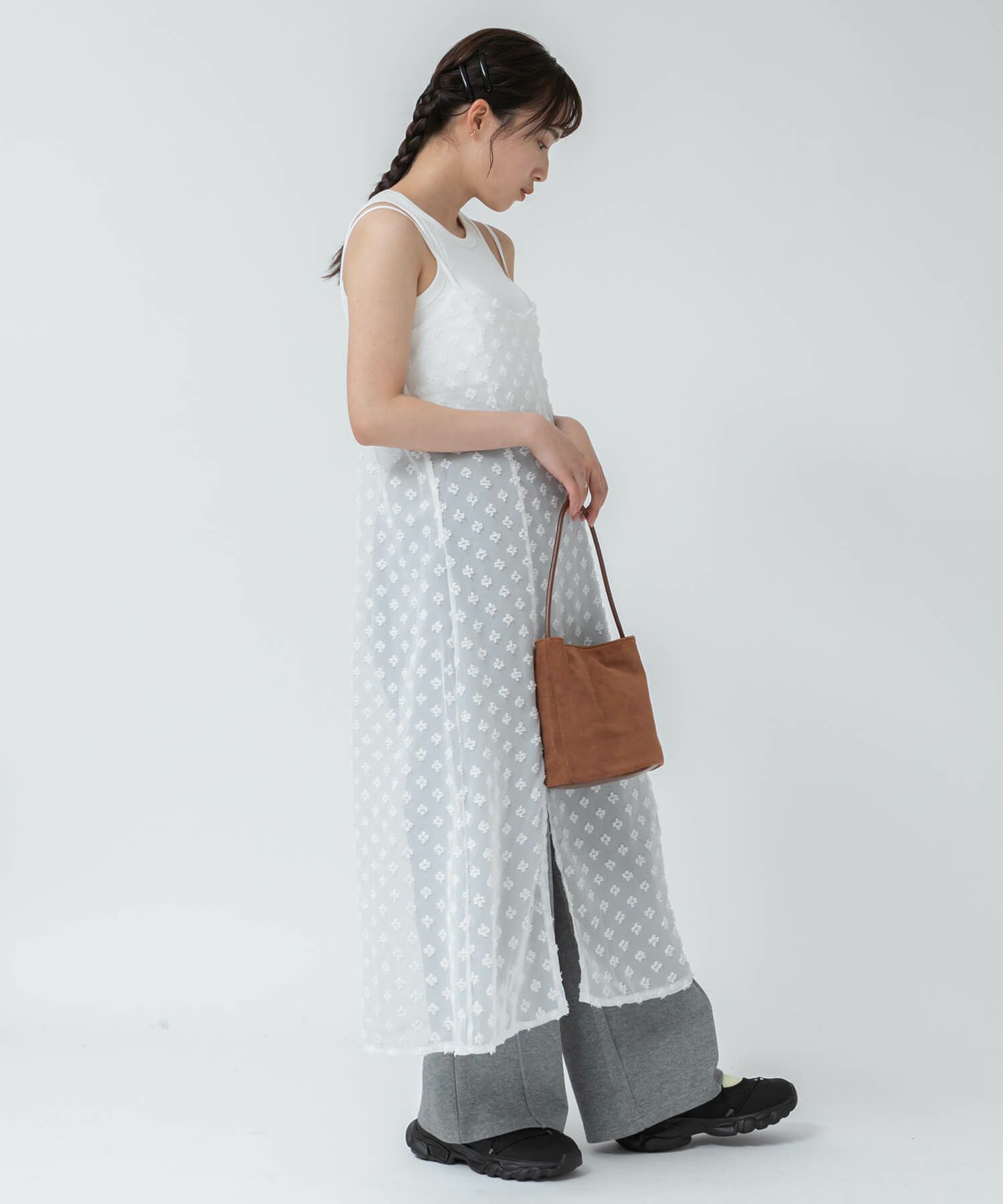 &&model：158cm&&