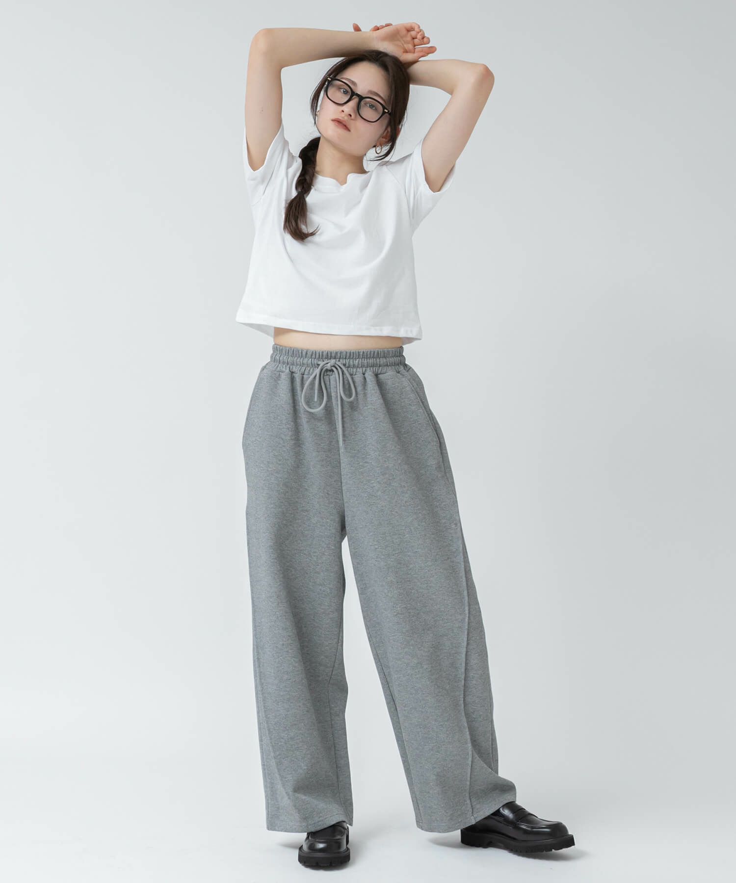 &&model：163cm&&
