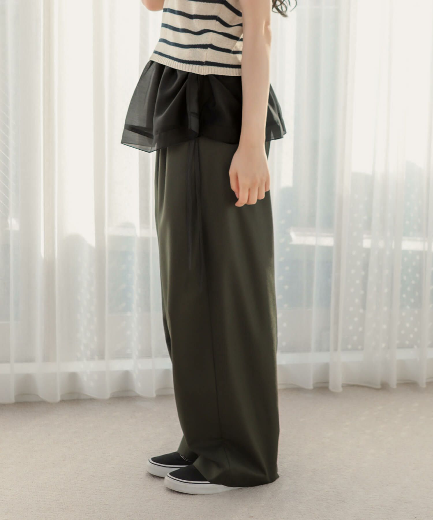 &&model：163cm&&