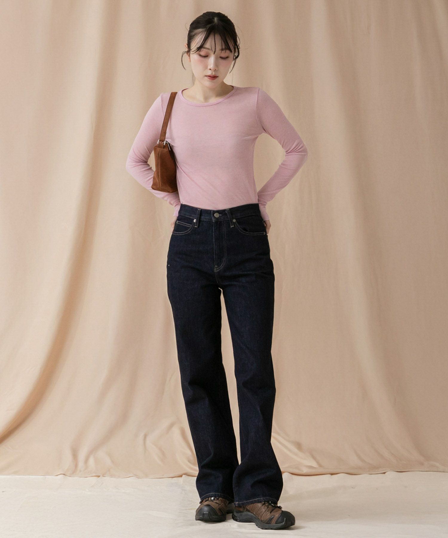 &&model：163cm&&