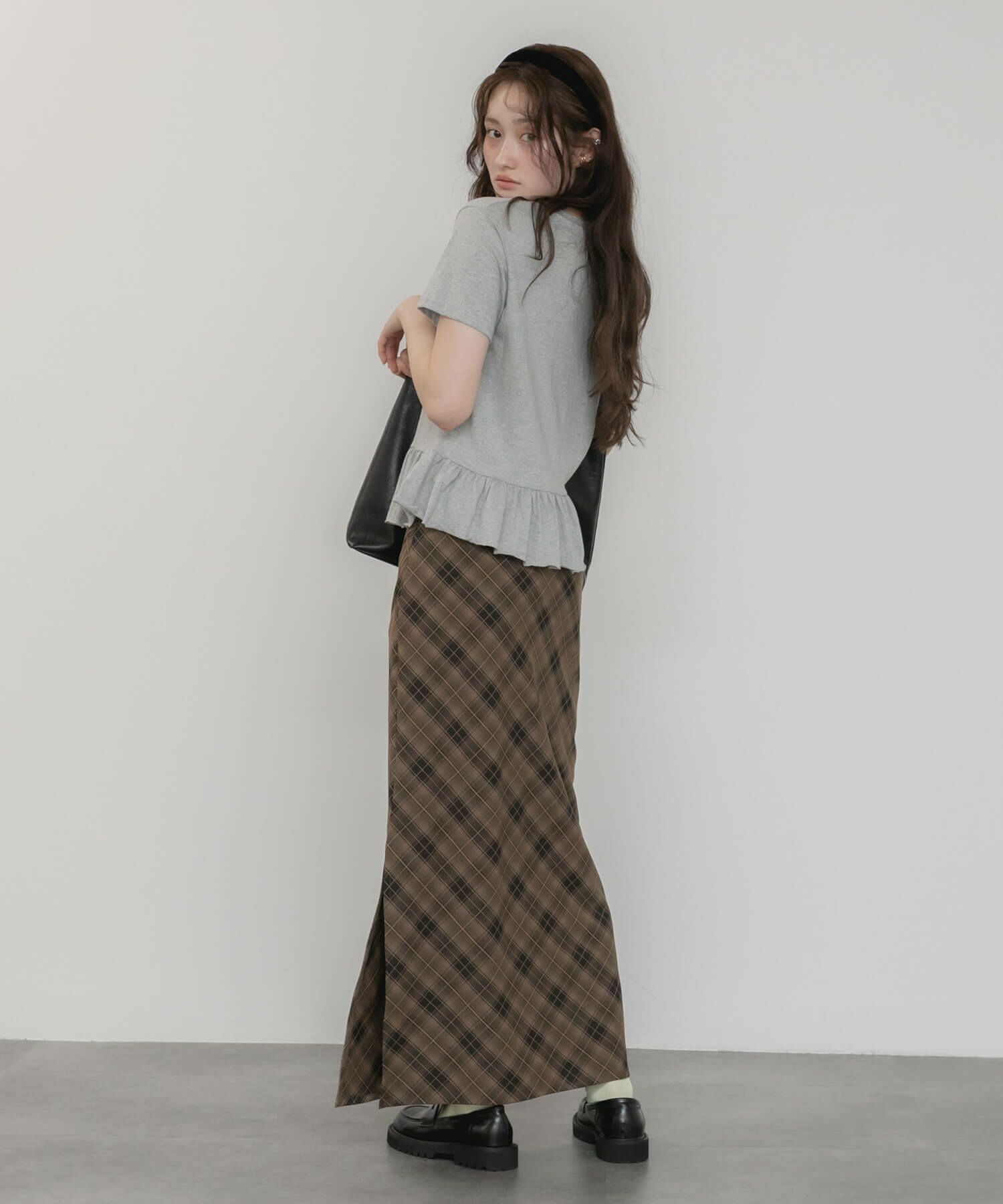 &&model：158cm&&