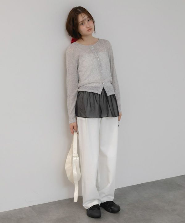 &&model：163cm&&