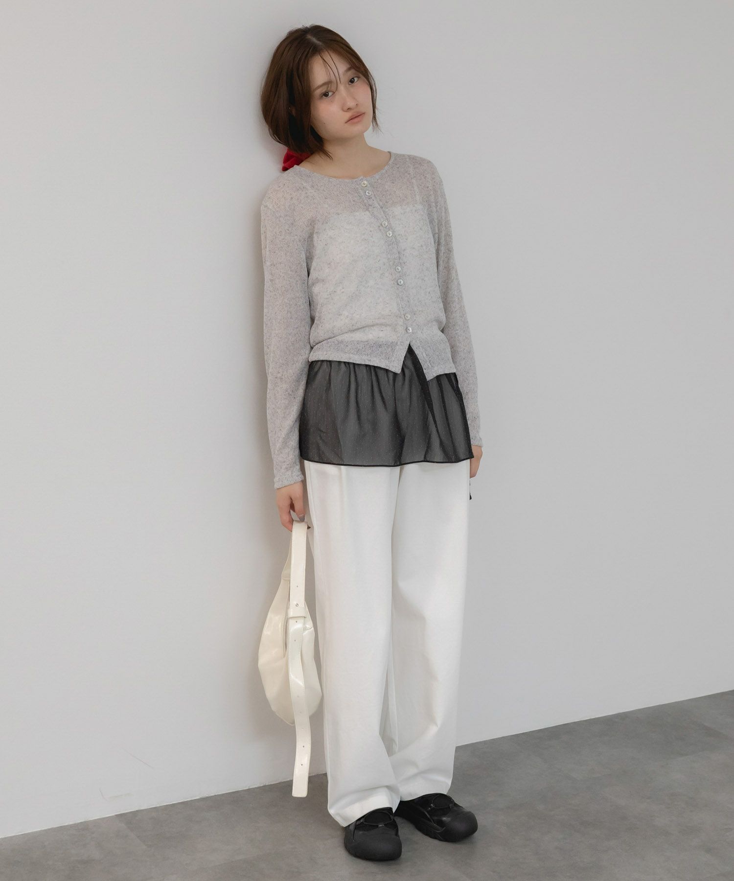 &&model：163cm&&