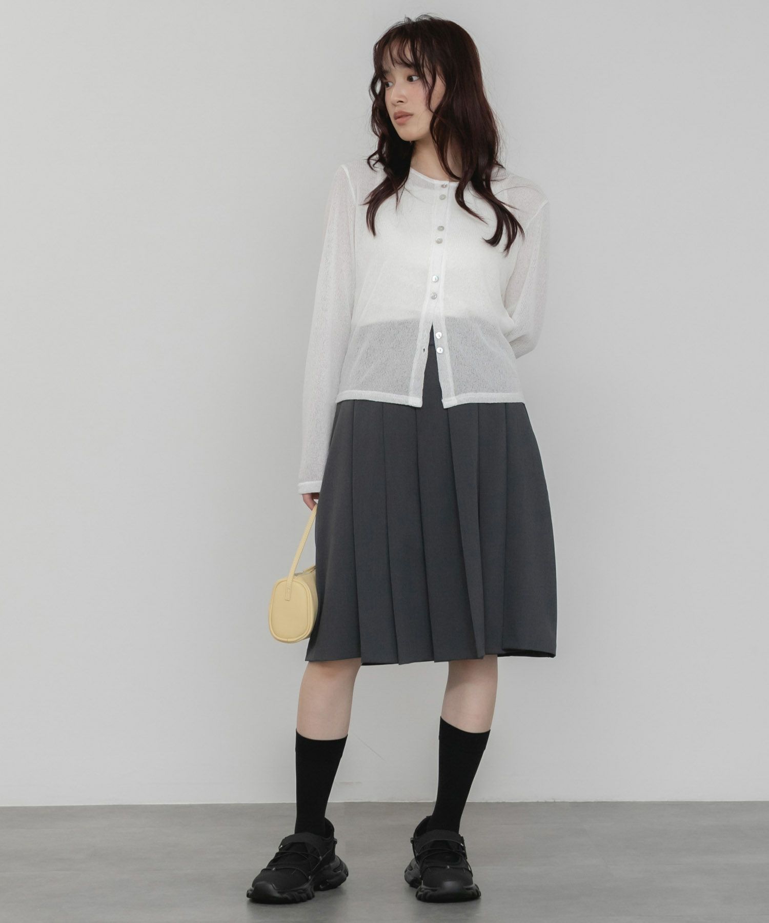 &&model：158cm&&