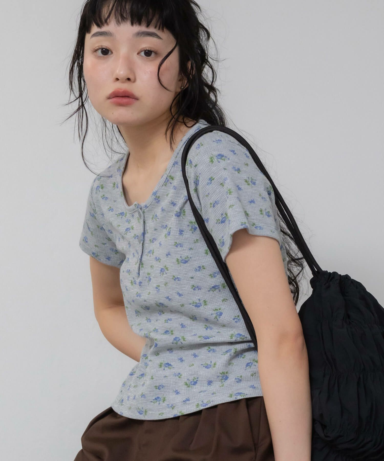 &&model：158cm&&