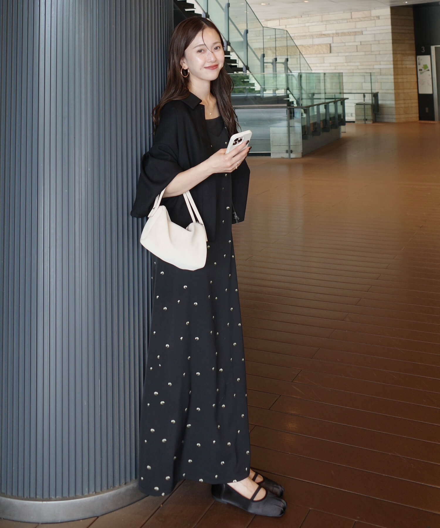&&model：163cm&&