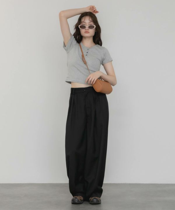 &&model：163cm&&