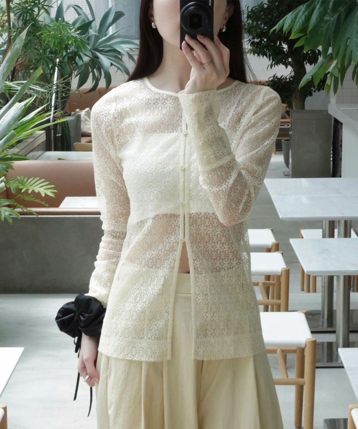 &&model：158cm(S SIZE)&&