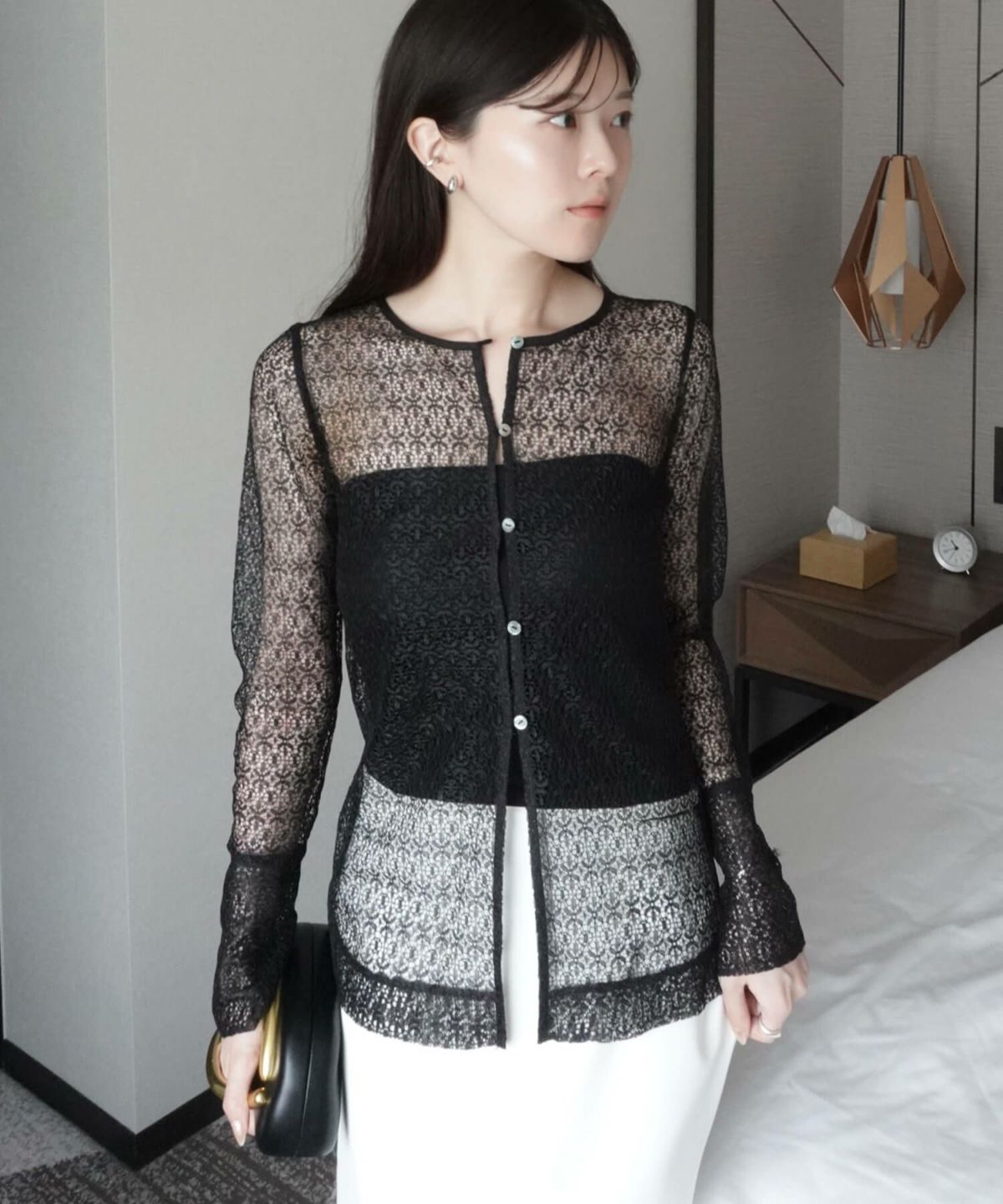 &&model：158cm(S SIZE)&&