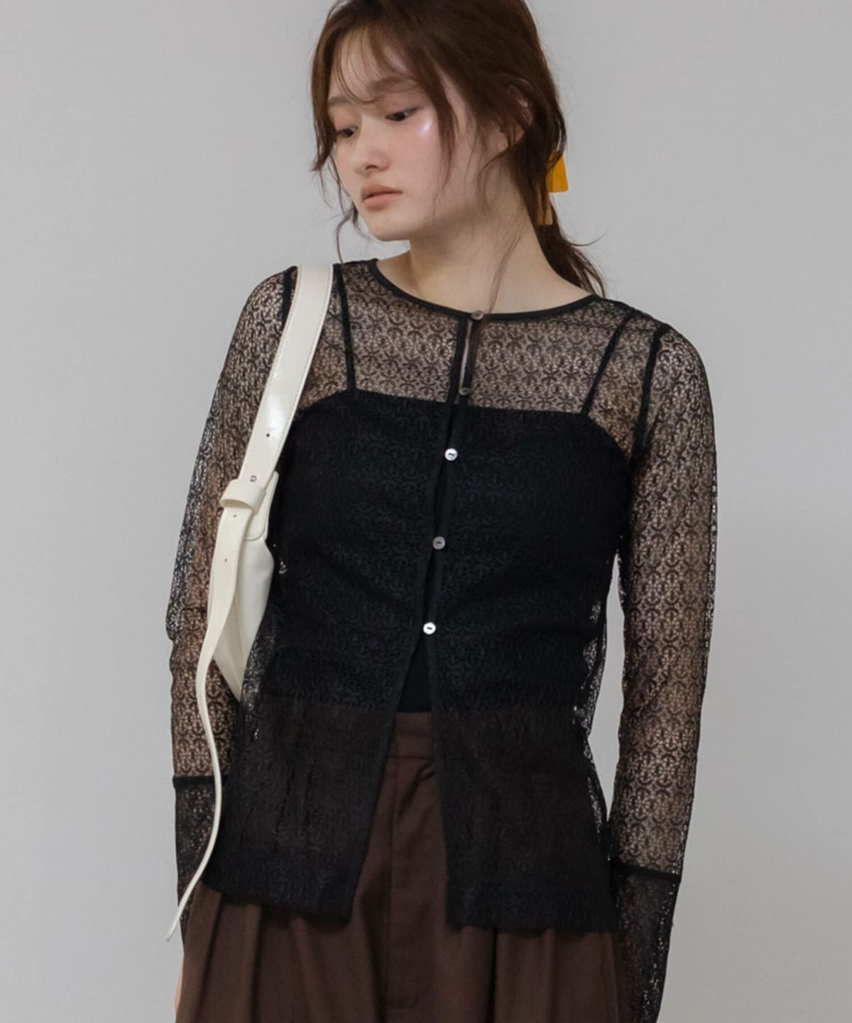 &&model：158cm(S SIZE)&&