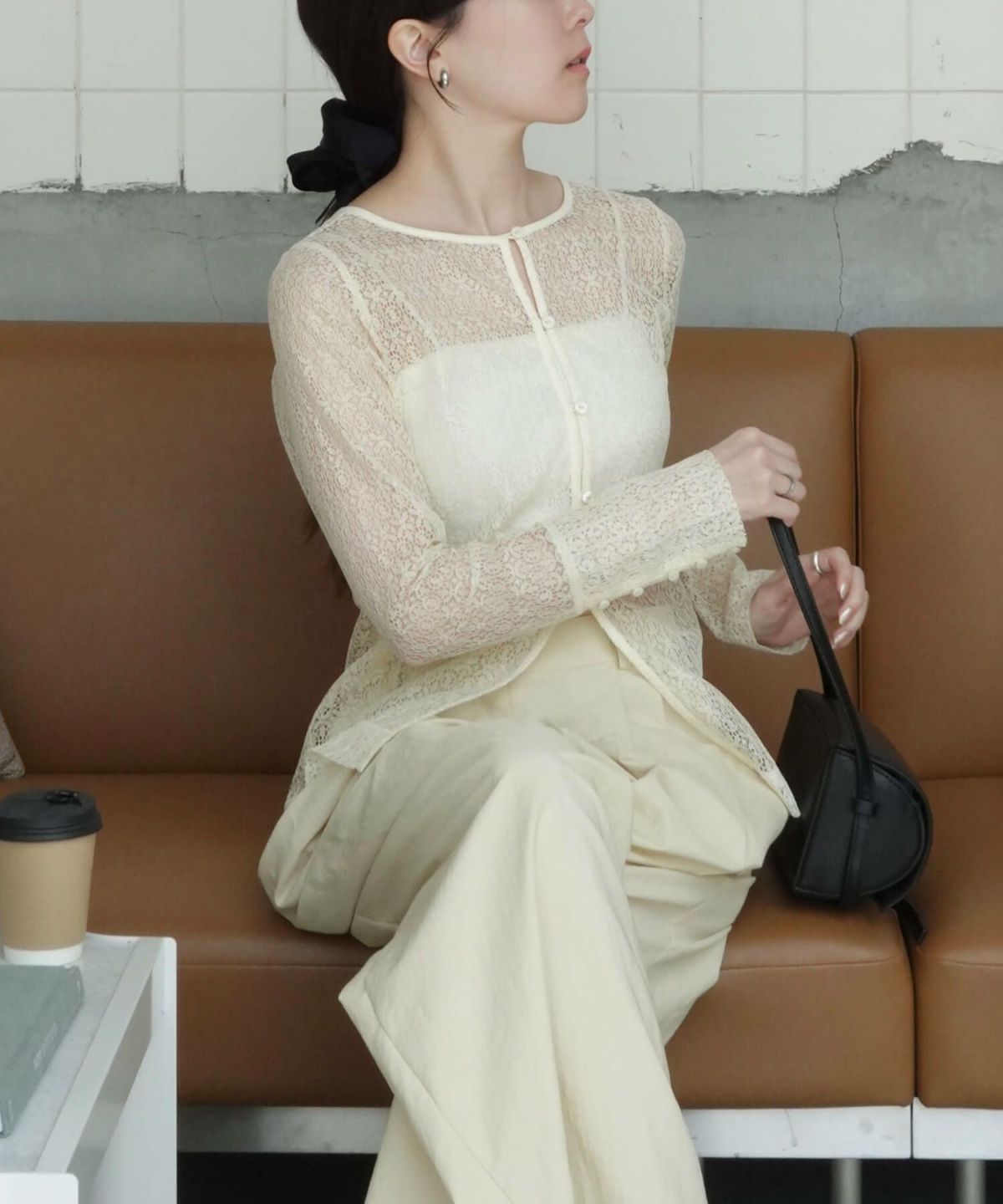 &&model：158cm(S SIZE)&&