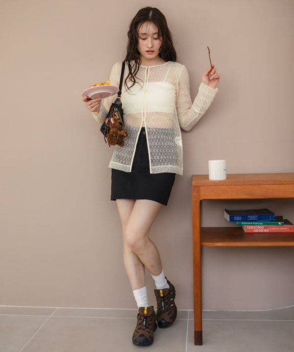 &&model：163cm(M SIZE)&&