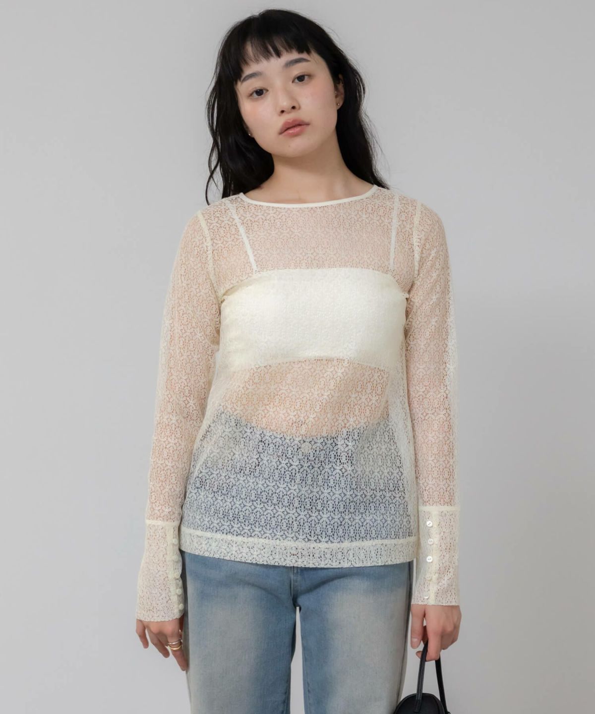 &&model：158cm(S SIZE)&&