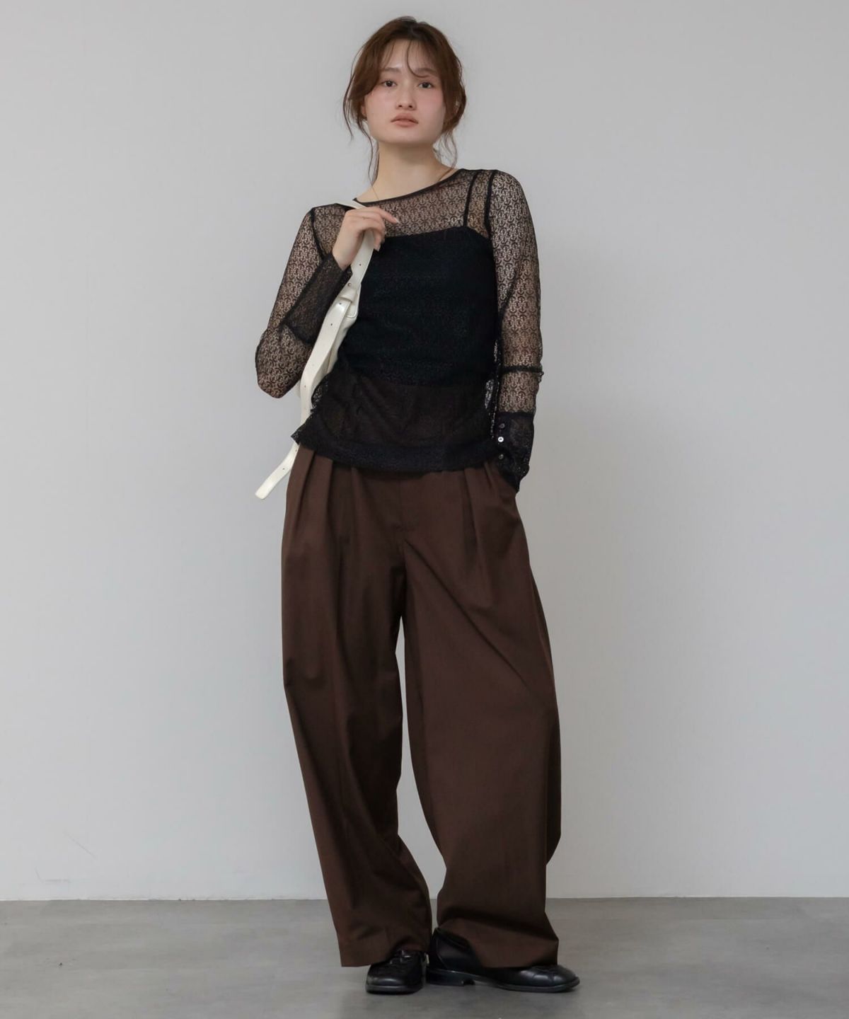 &&model：158cm(S SIZE)&&