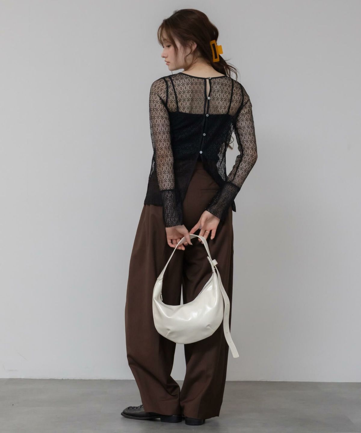 &&model：158cm(S SIZE)&&