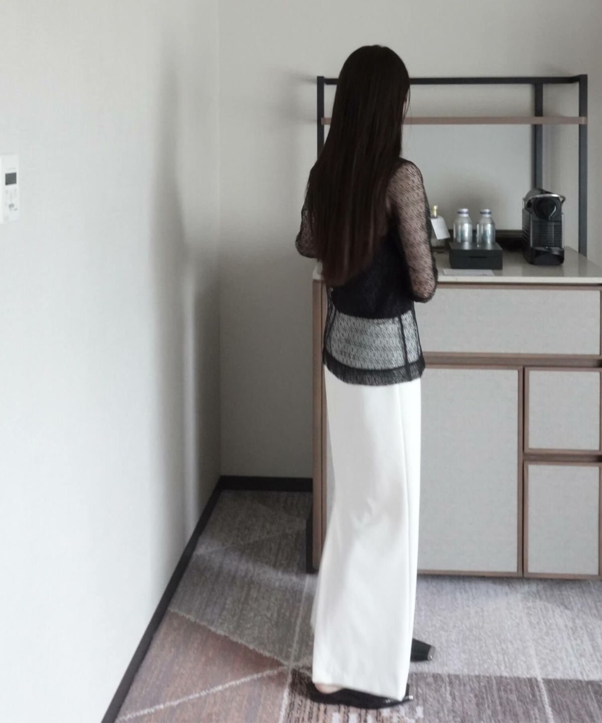 &&model：158cm(M SIZE)&&