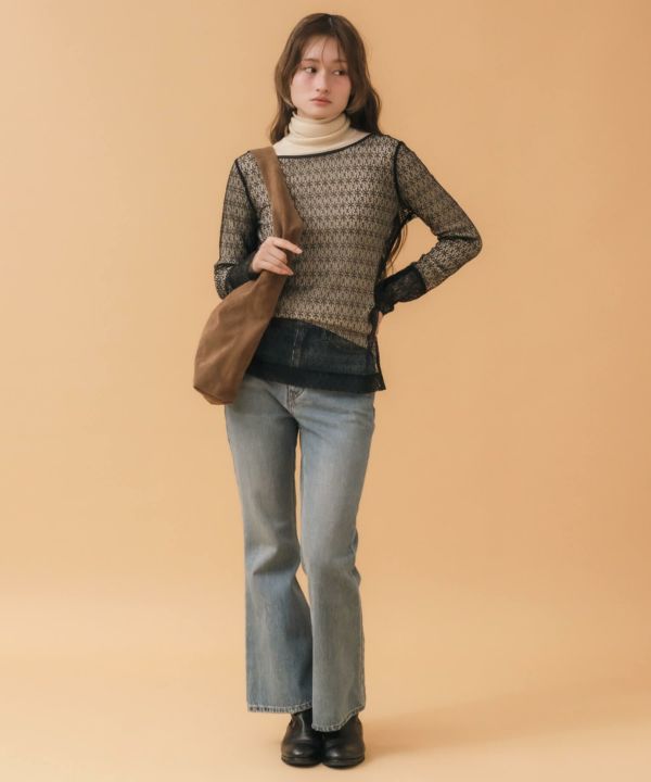 &&model：163cm(M SIZE)&&