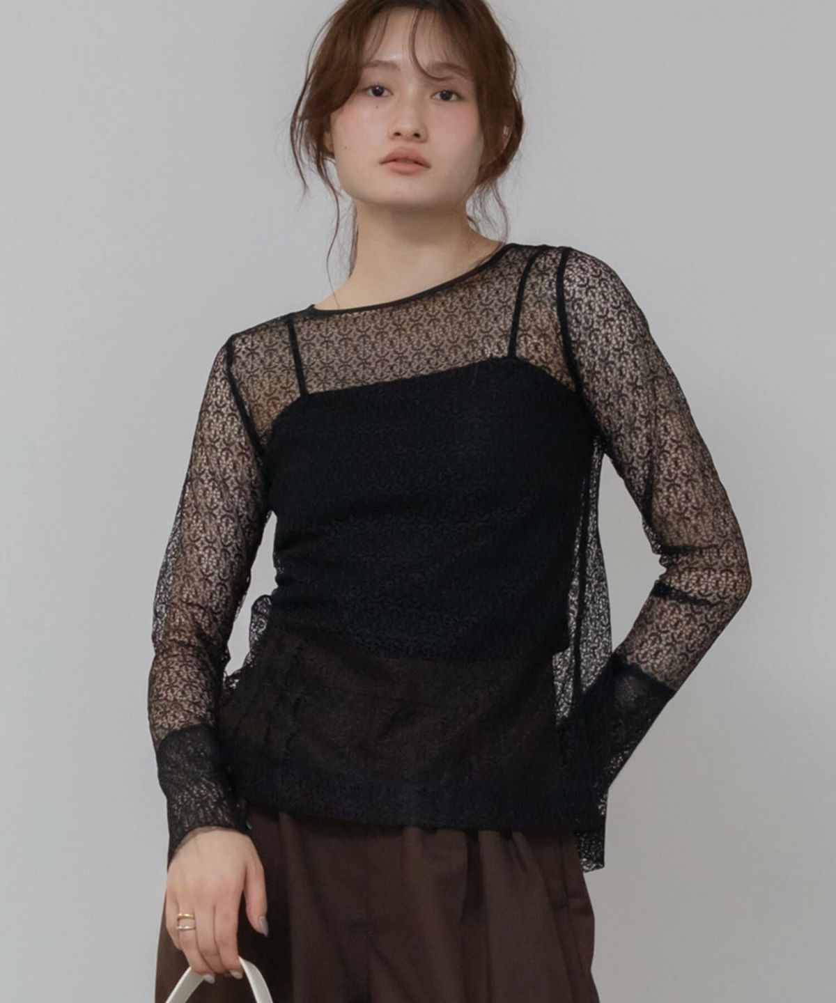 &&model：163cm(M SIZE)&&