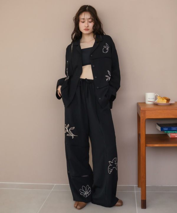 hideka original】Embroidery Patchwork SH | HEILIS