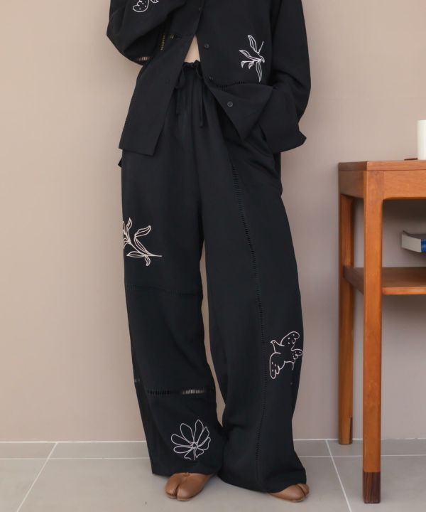 hideka original】Embroidery Patchwork PT | HEILIS