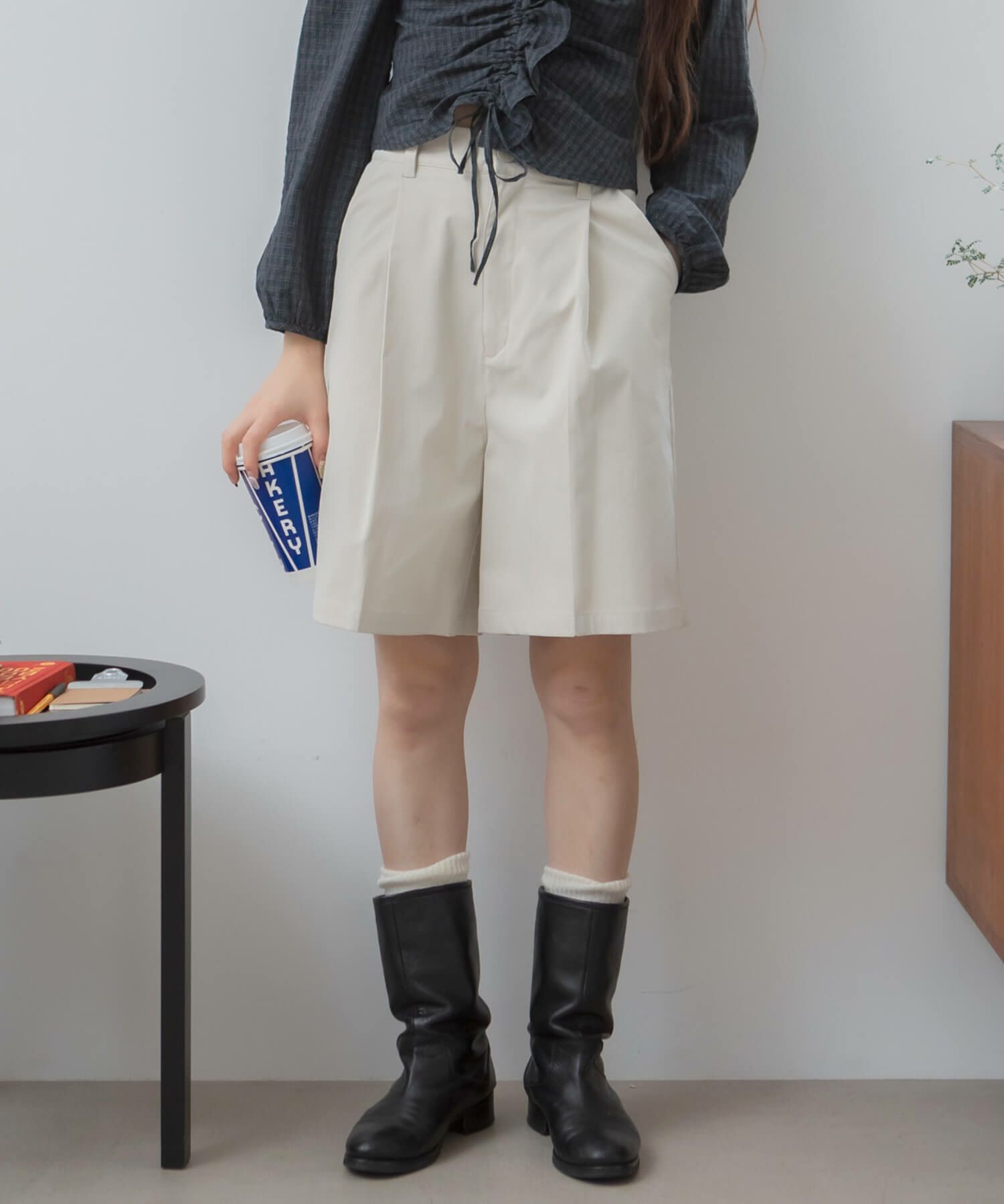 &&model：163cm&&