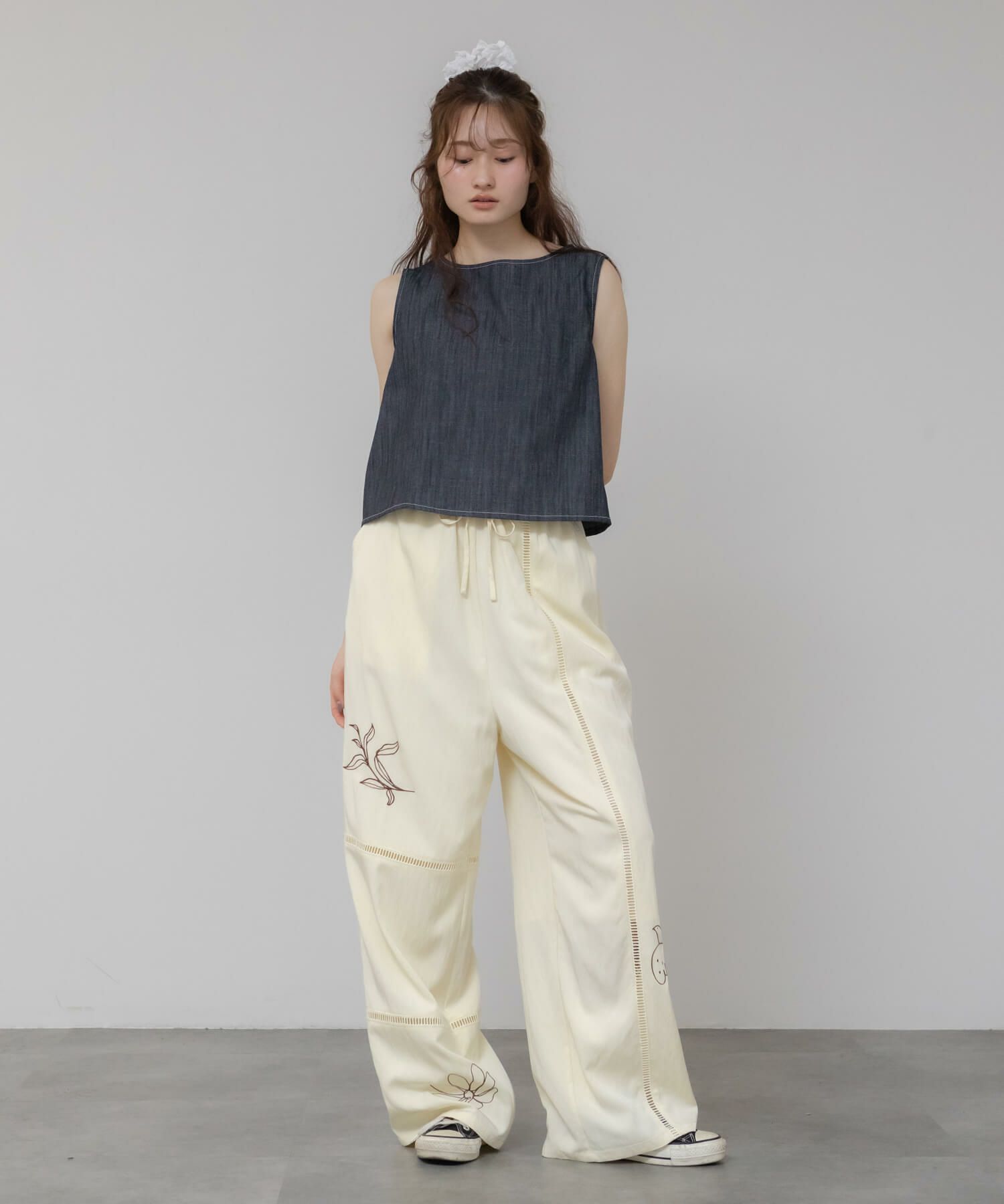 &&model：163cm　black&&　