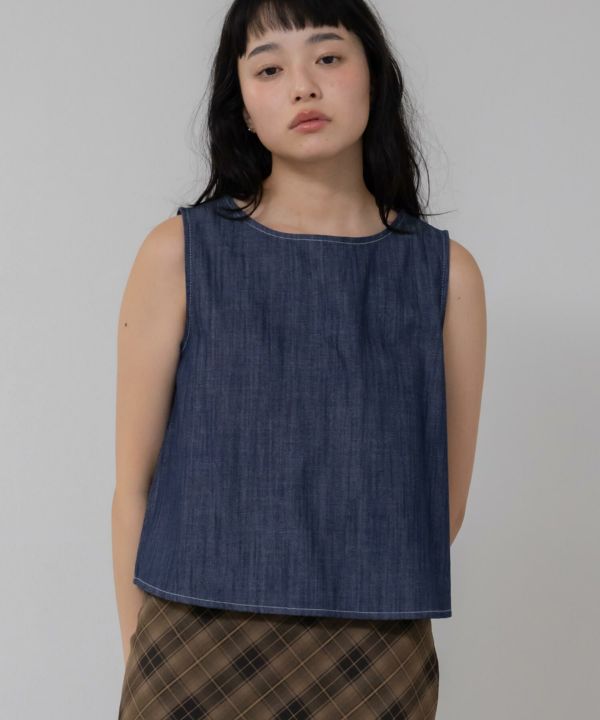 &&model：158cm　blue&&　