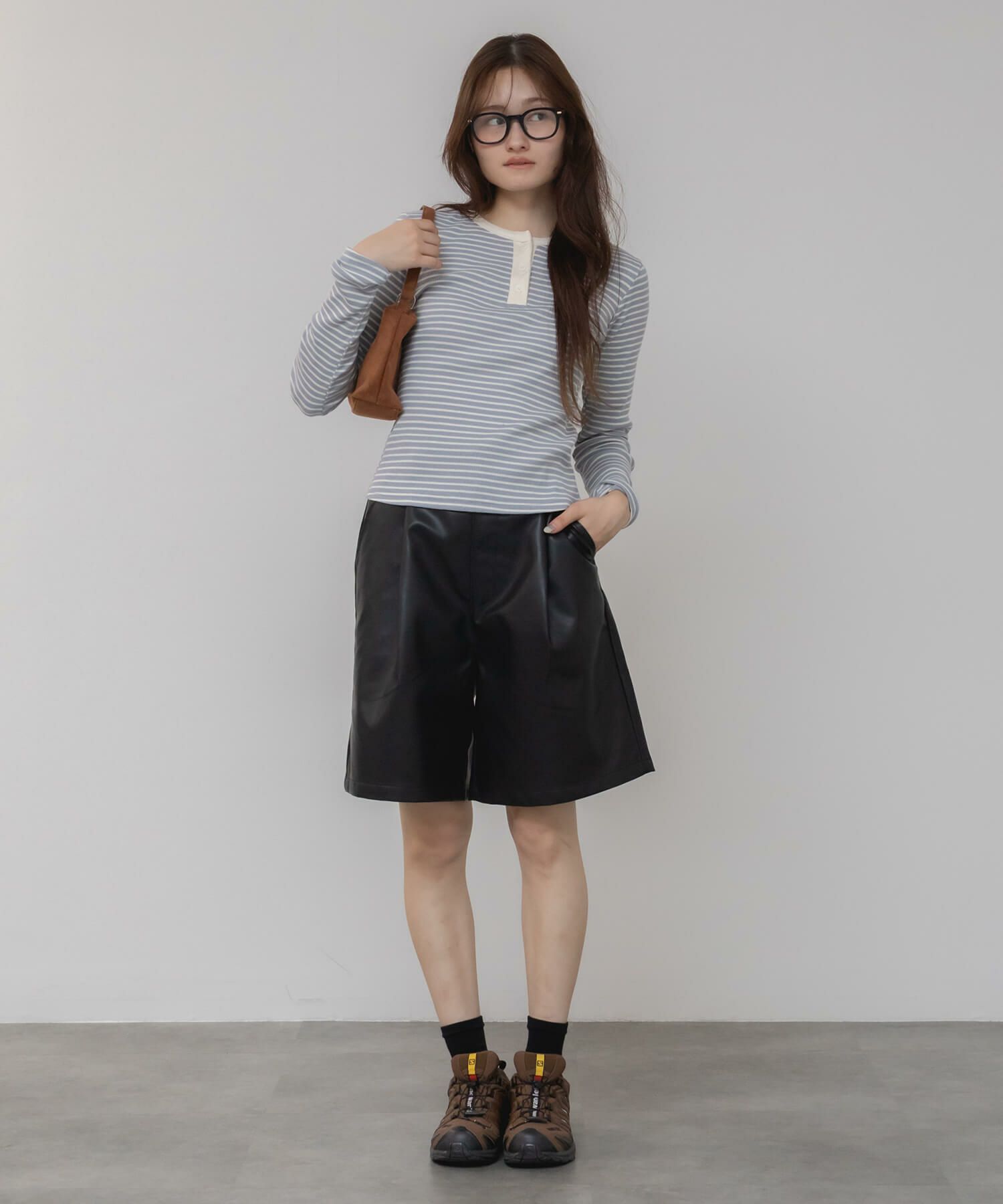 &&model：163cm&&
