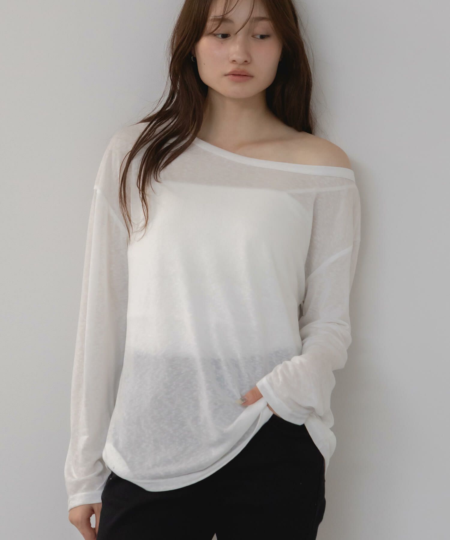&&model：163cm&&
