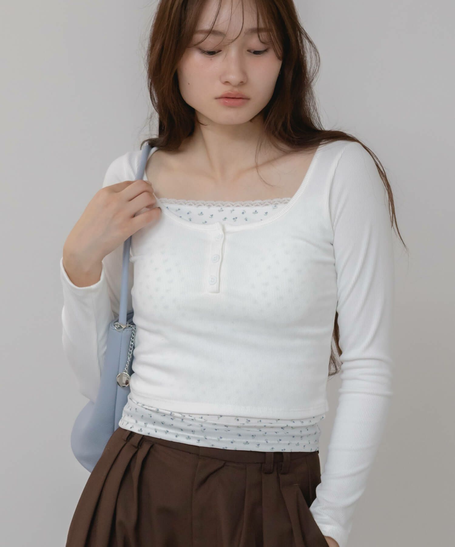 &&model：163cm&&