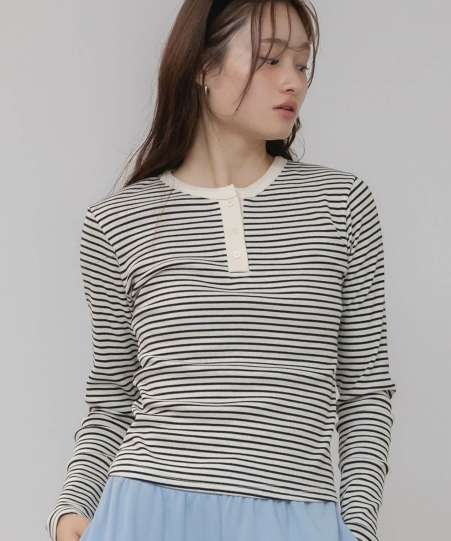 &&model：163cm&&
