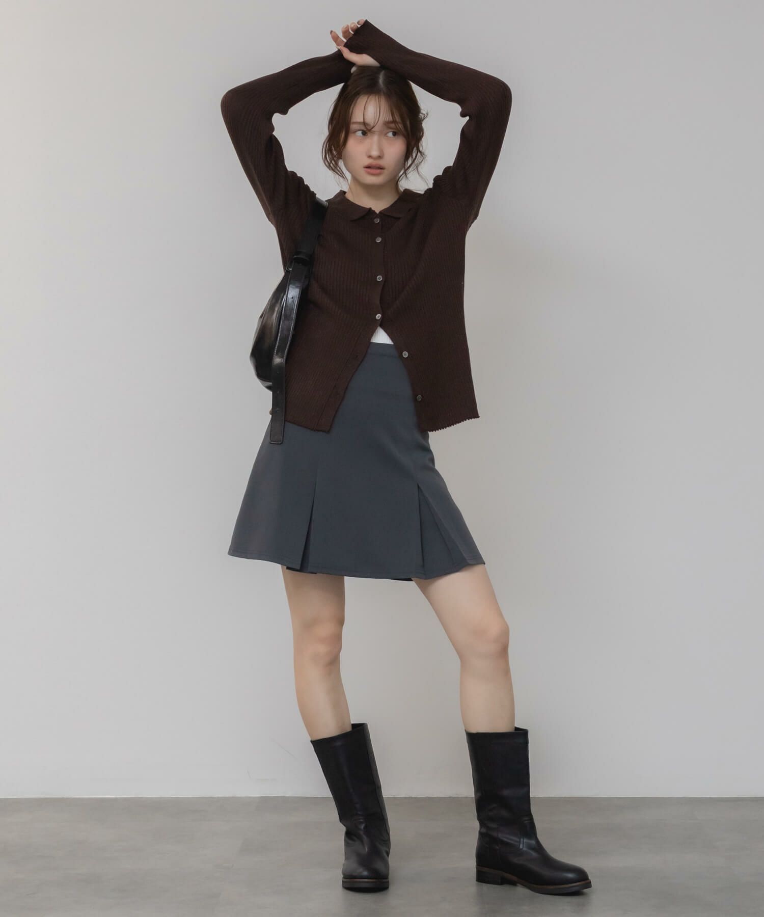 &&model：163cm&&