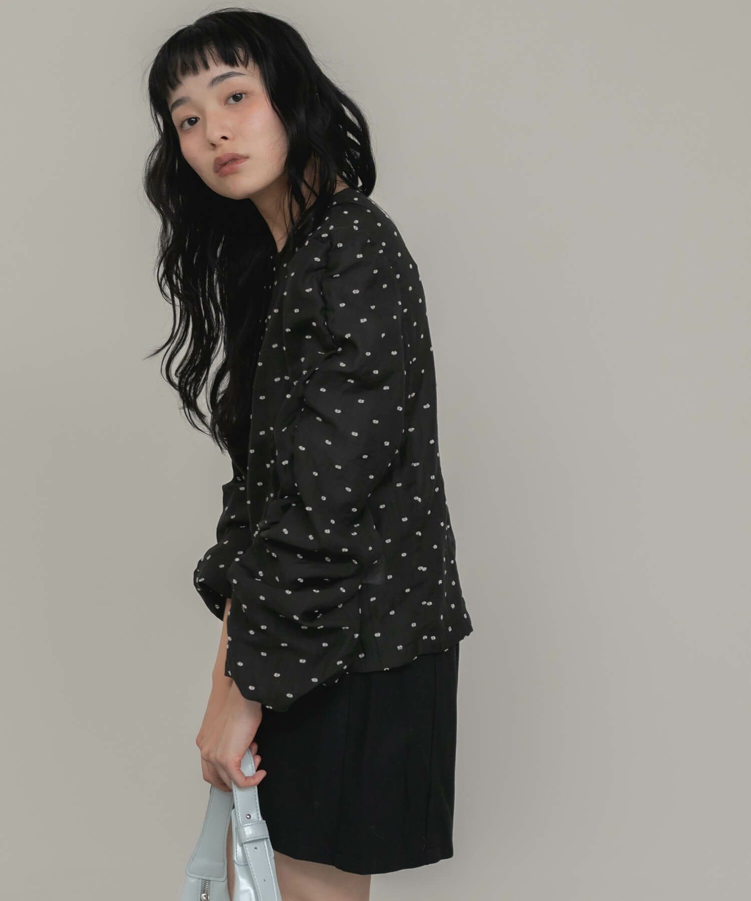 &&model：163cm&&