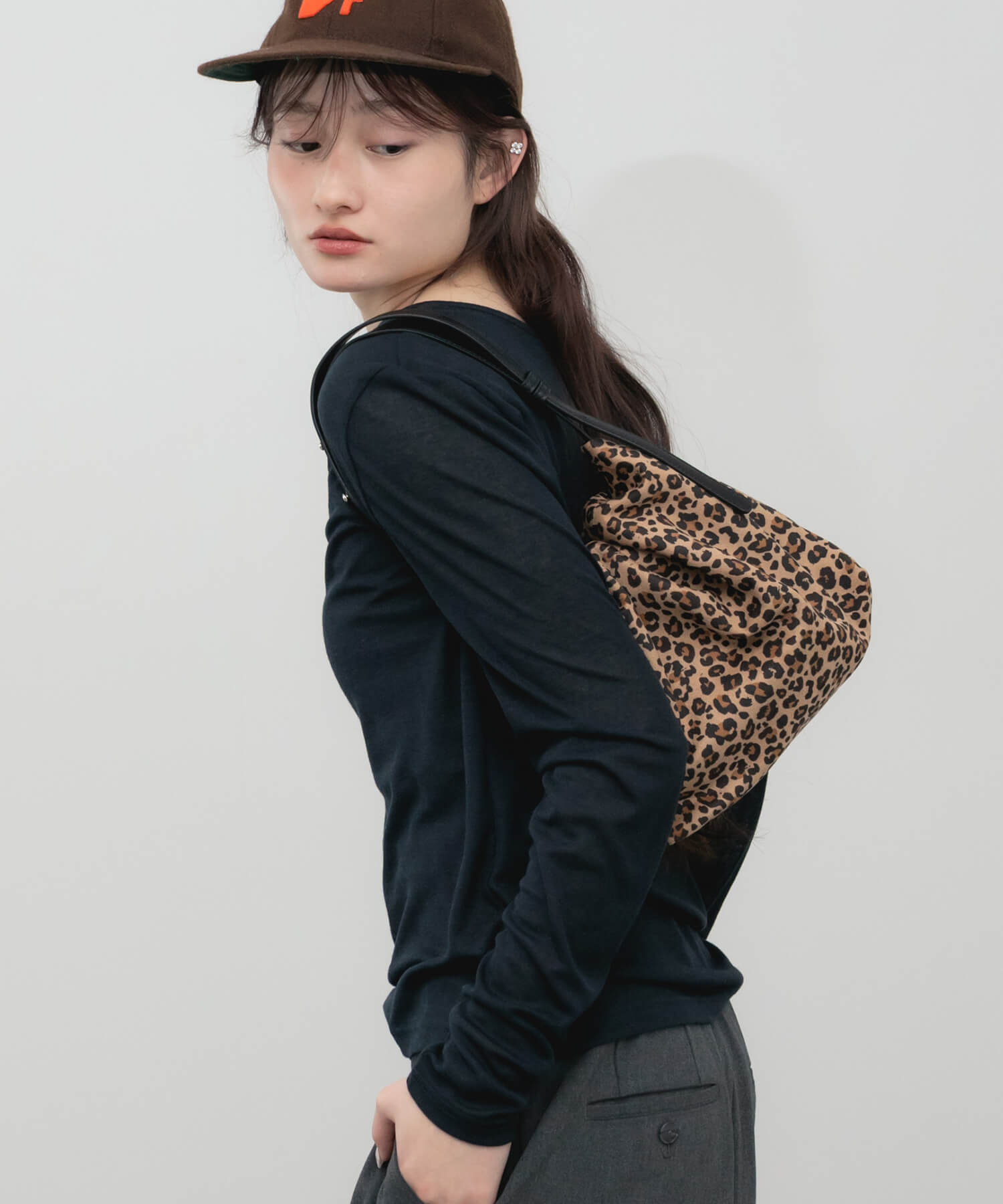 &&model：163cm&&