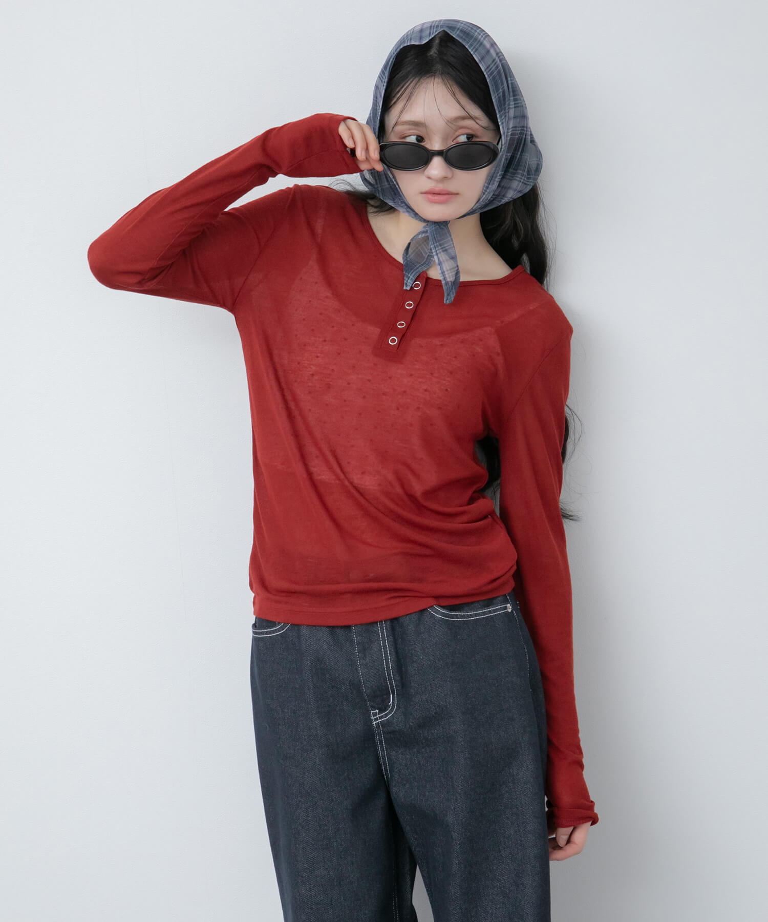 &&model：158cm&&