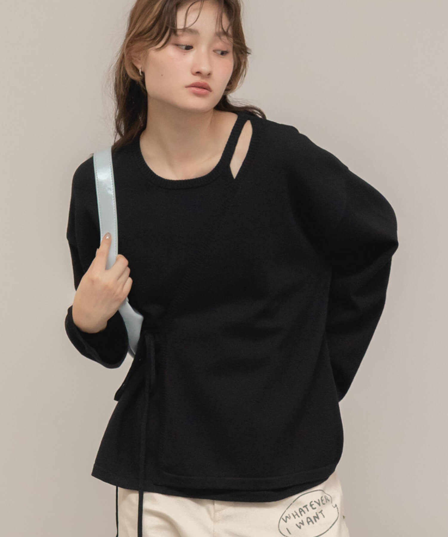 &&model：163cm&&
