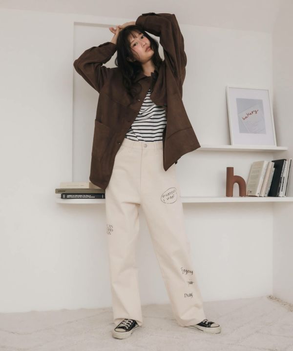 &&model：モデル身長:163cm 着用サイズ:M&&