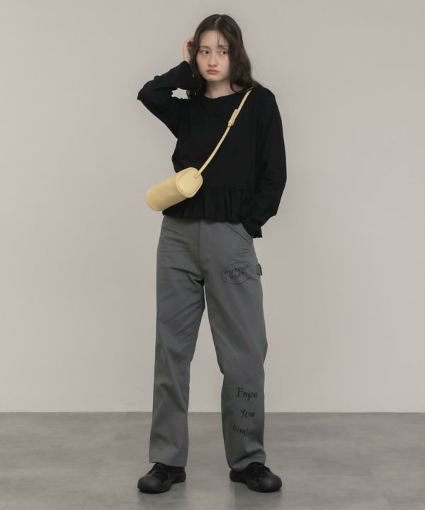 &&model：モデル身長:163cm 着用サイズ:M&&