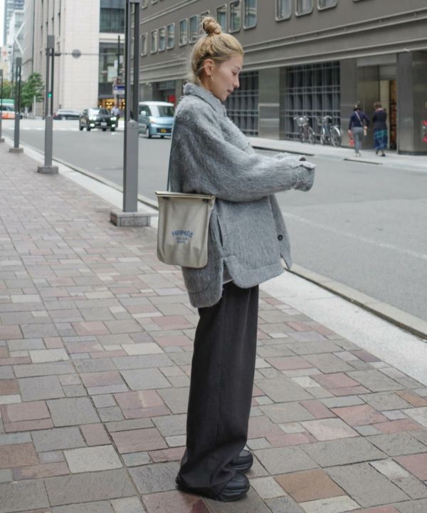 HEILIS Hideka Original シャギーCPOシャツジャケット HEILIS（ヘイリス） コート アウター 「大人気！HIT ITEM！」「Hideka