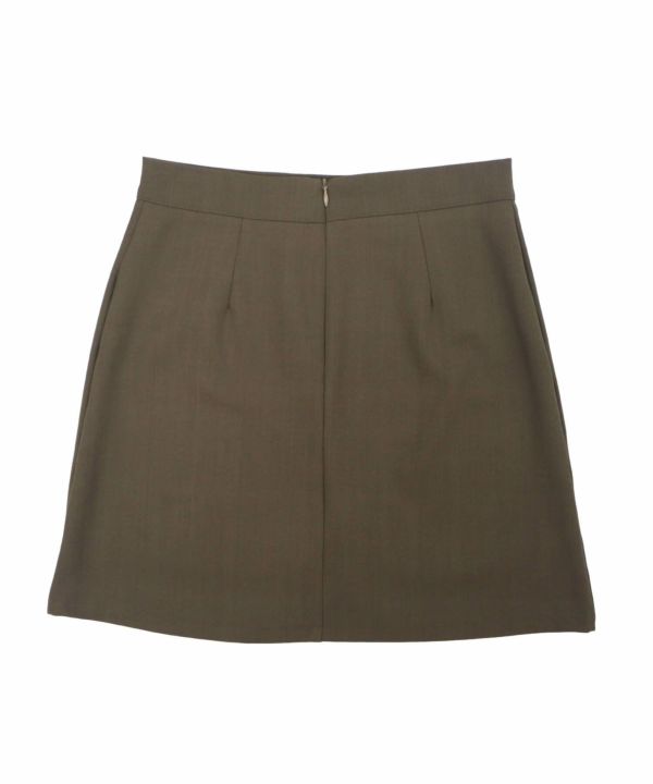 Trapezoid Mini Skirt | HEILIS