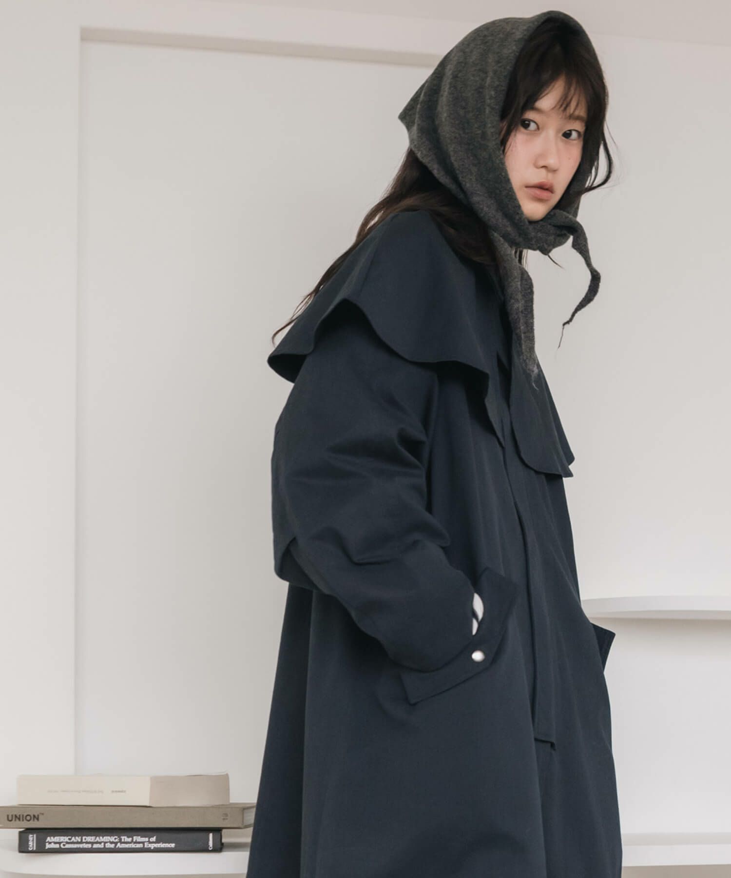 3way Long Cape Coat | HEILIS