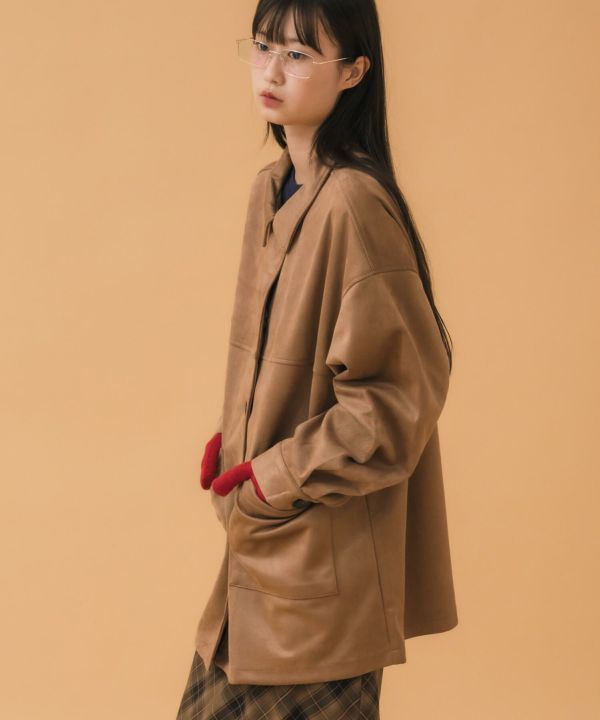 Suede Touch Coverall JK | HEILIS
