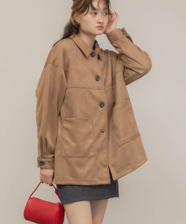 Suede Touch Coverall JK | HEILIS