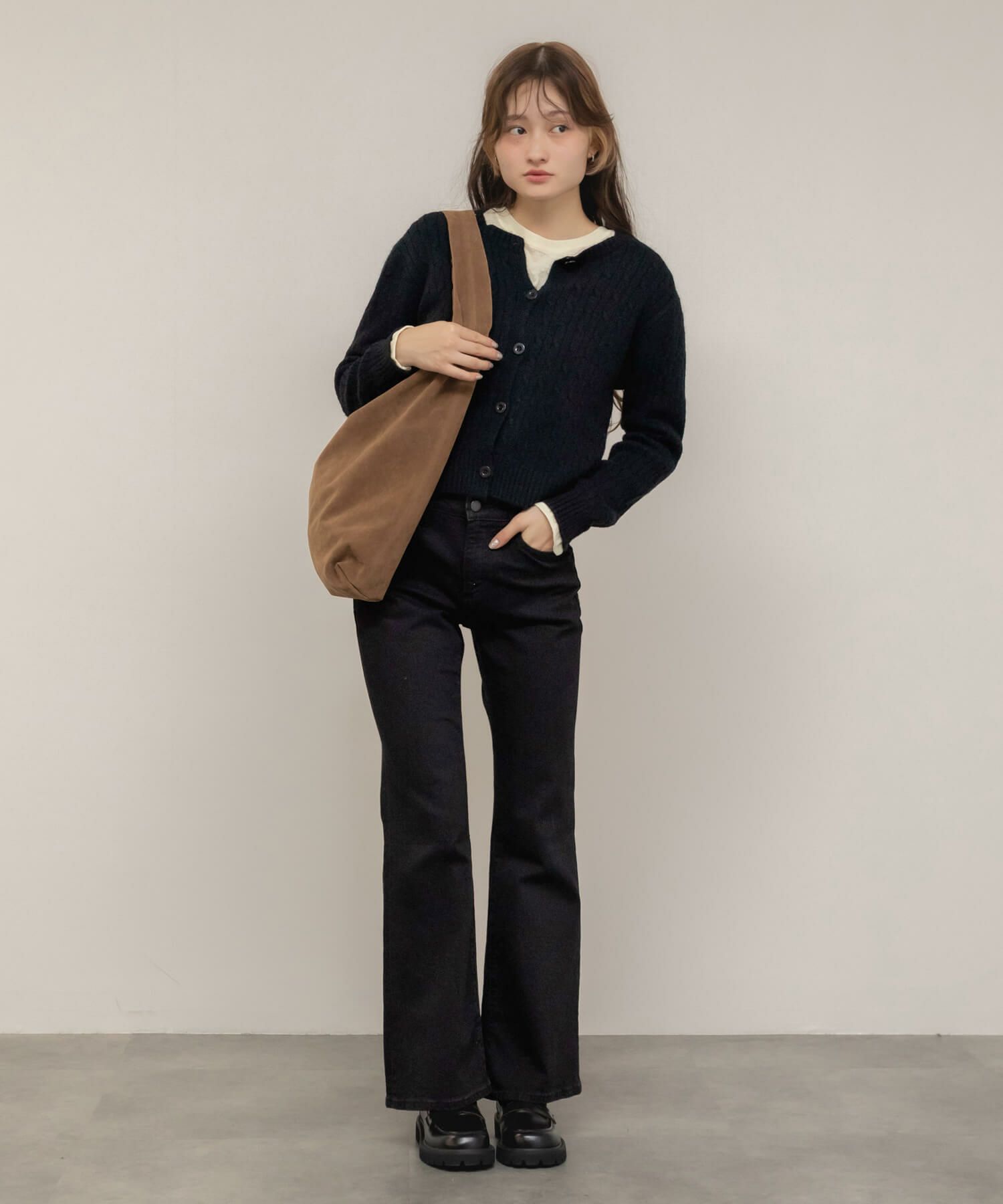 &&model：163cm&&