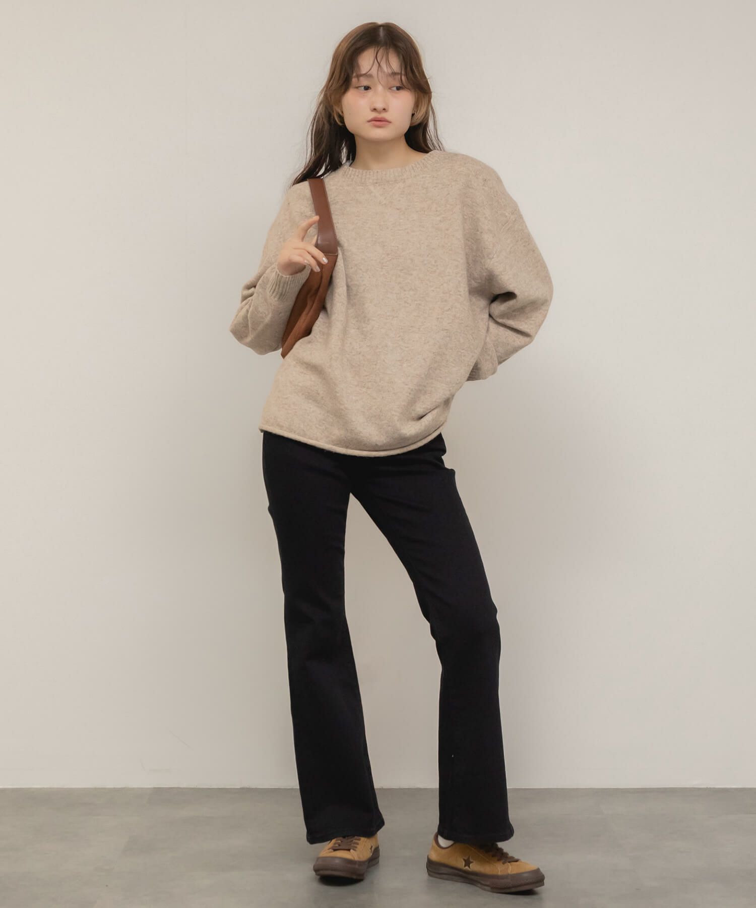 &&model：163cm&&