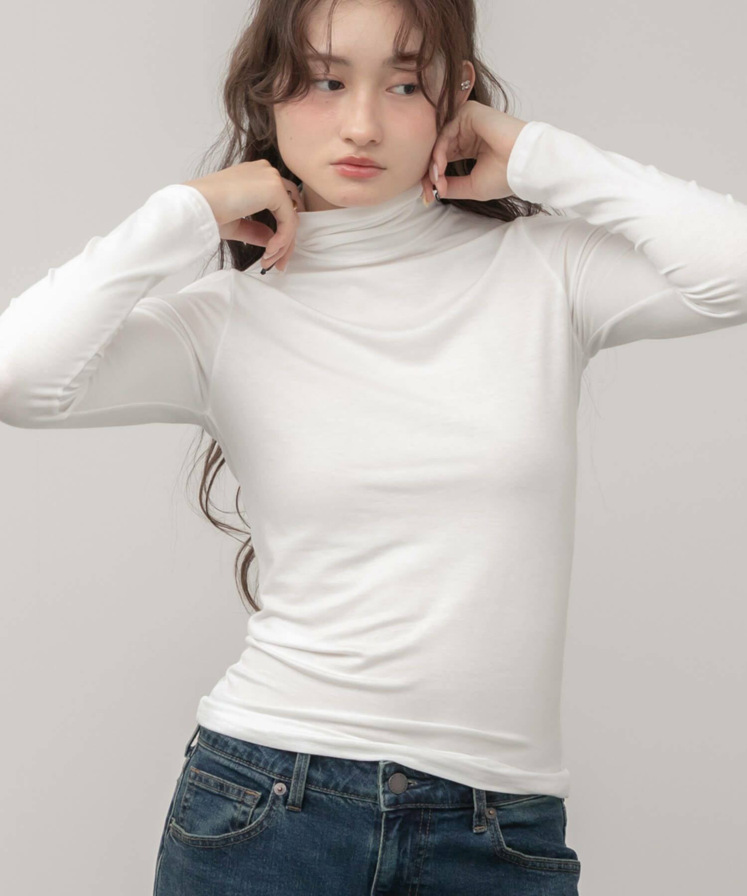 &&model：163cm&&