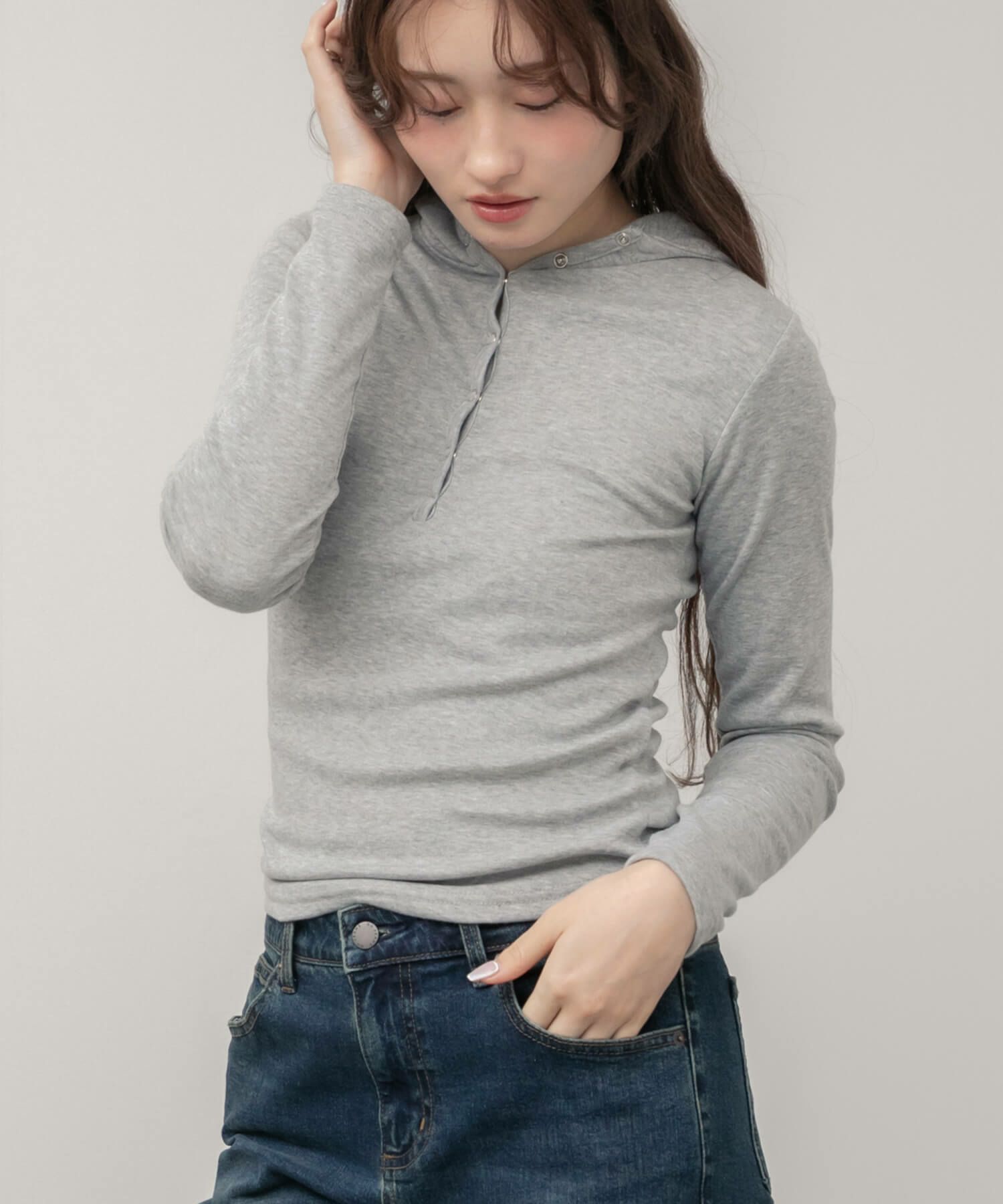 &&model：163cm&&