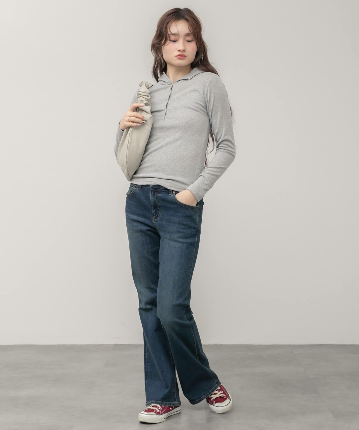 &&model：163cm&&